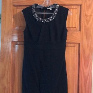 Boden black party dress.